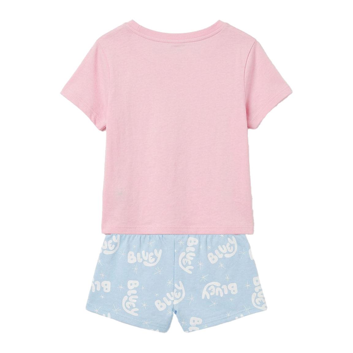 Pijama corto single jersey bluey
