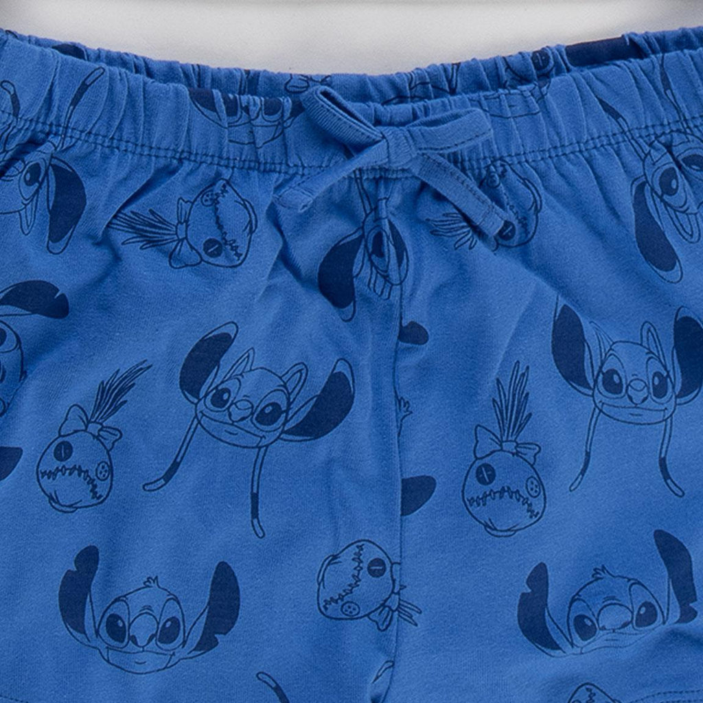 Pijama corto single jersey stitch