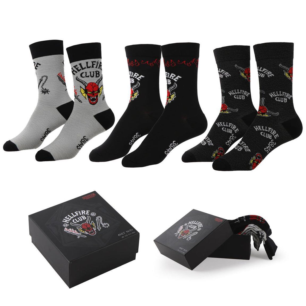 Pack calcetines 3 piezas stranger things