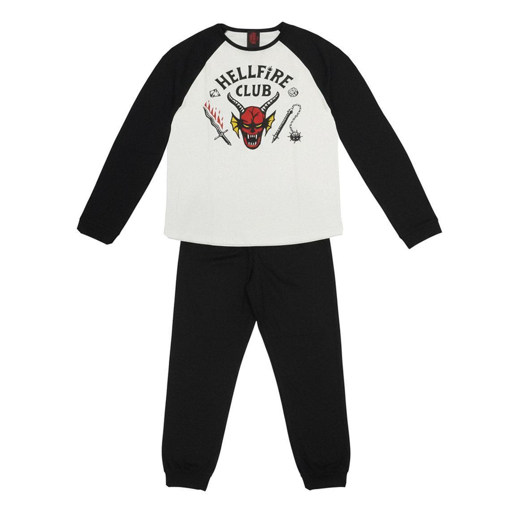Pijama largo single jersey stranger things
