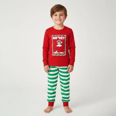 Pijama largo single jersey navideño the elf