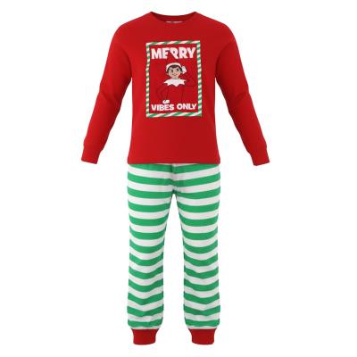 Pijama largo single jersey navideño the elf