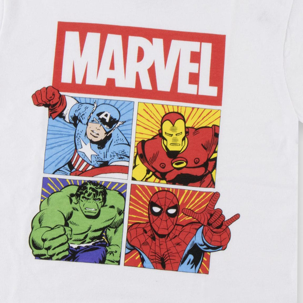 Camiseta corta single jersey marvel