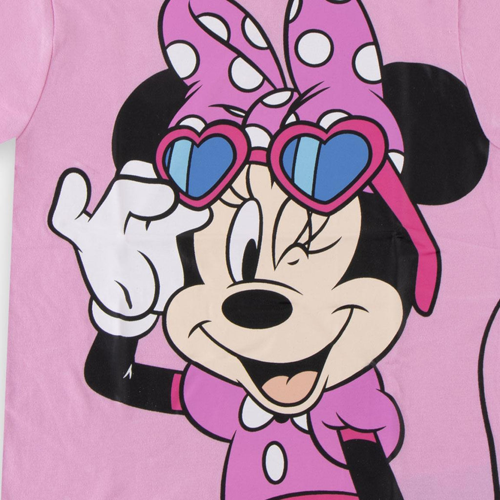 Camiseta corta single jersey minnie