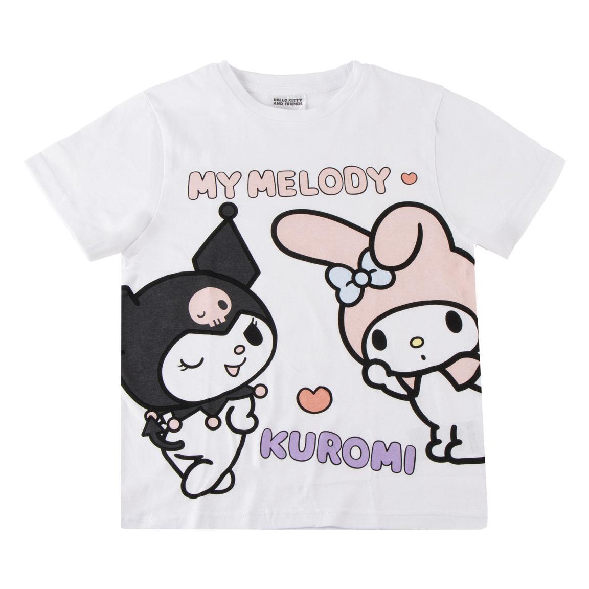 Camiseta corta single jersey hello kitty