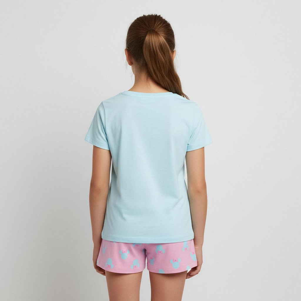 Pijama corto single jersey minnie