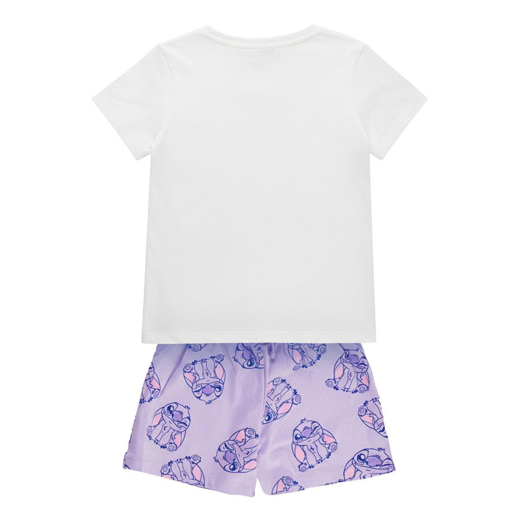 Pijama corto single jersey stitch