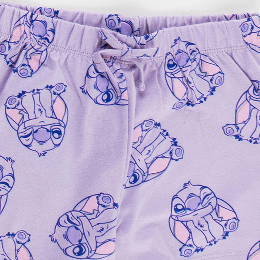 Pijama corto single jersey stitch