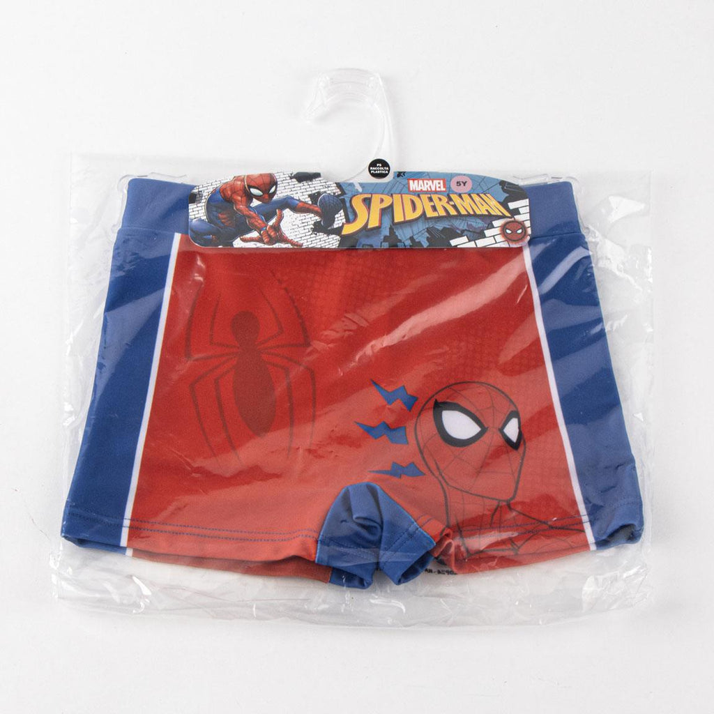 Boxer baño spiderman
