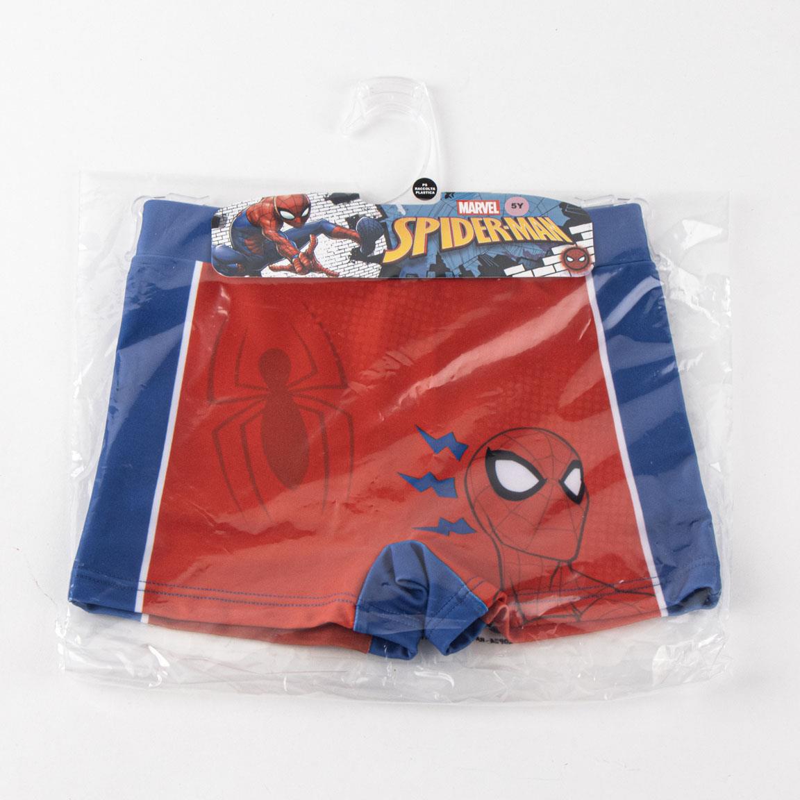 Boxer baño spiderman
