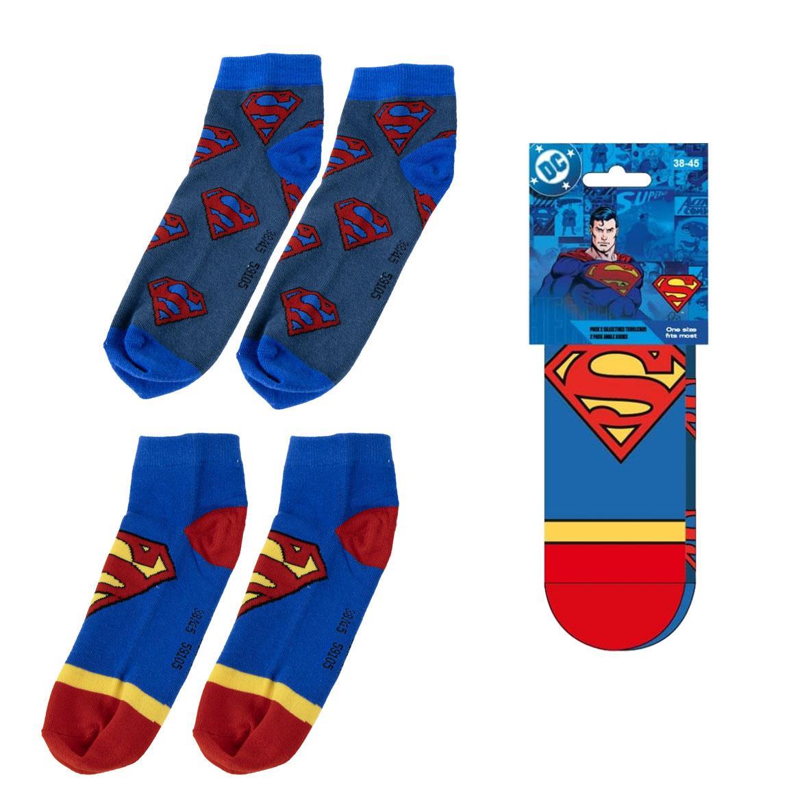 Pack calcetines tobillero superman