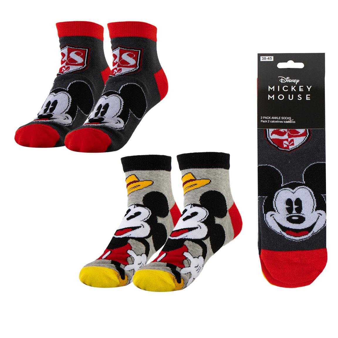 Pack calcetines tobillero mickey