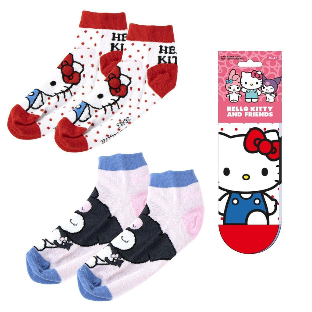 Pack calcetines tobillero hello kitty