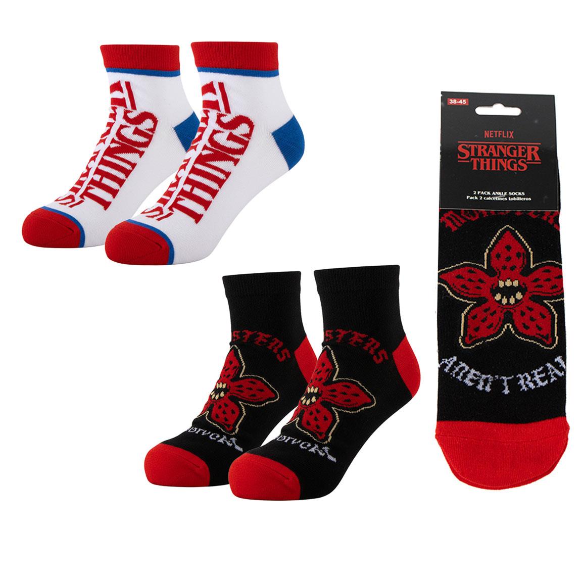 Pack calcetines tobillero stranger things