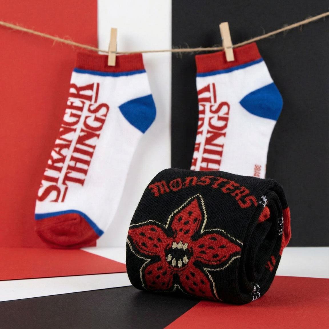 Pack calcetines tobillero stranger things