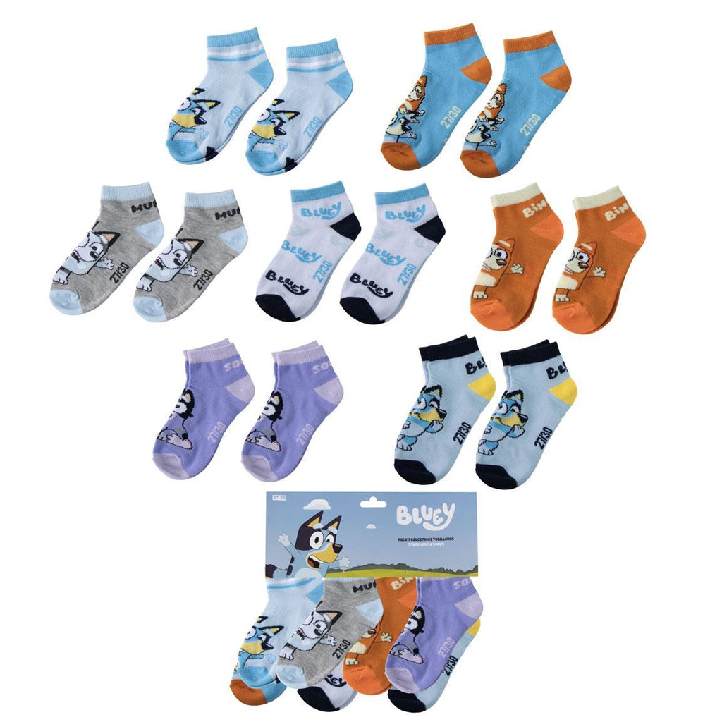 Pack calcetines tobillero bluey