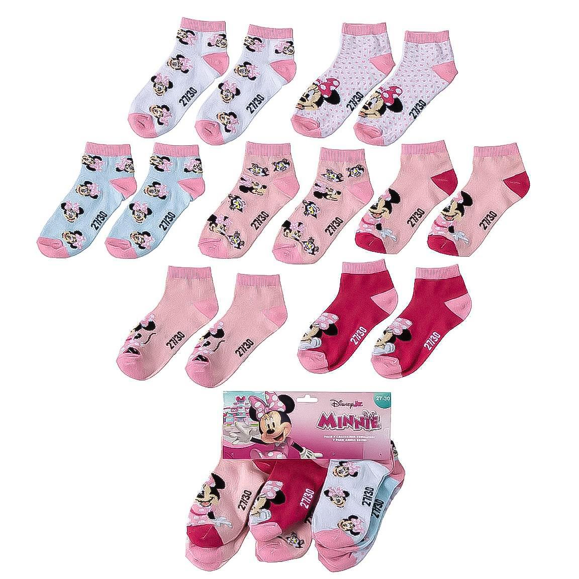 Pack calcetines tobillero minnie
