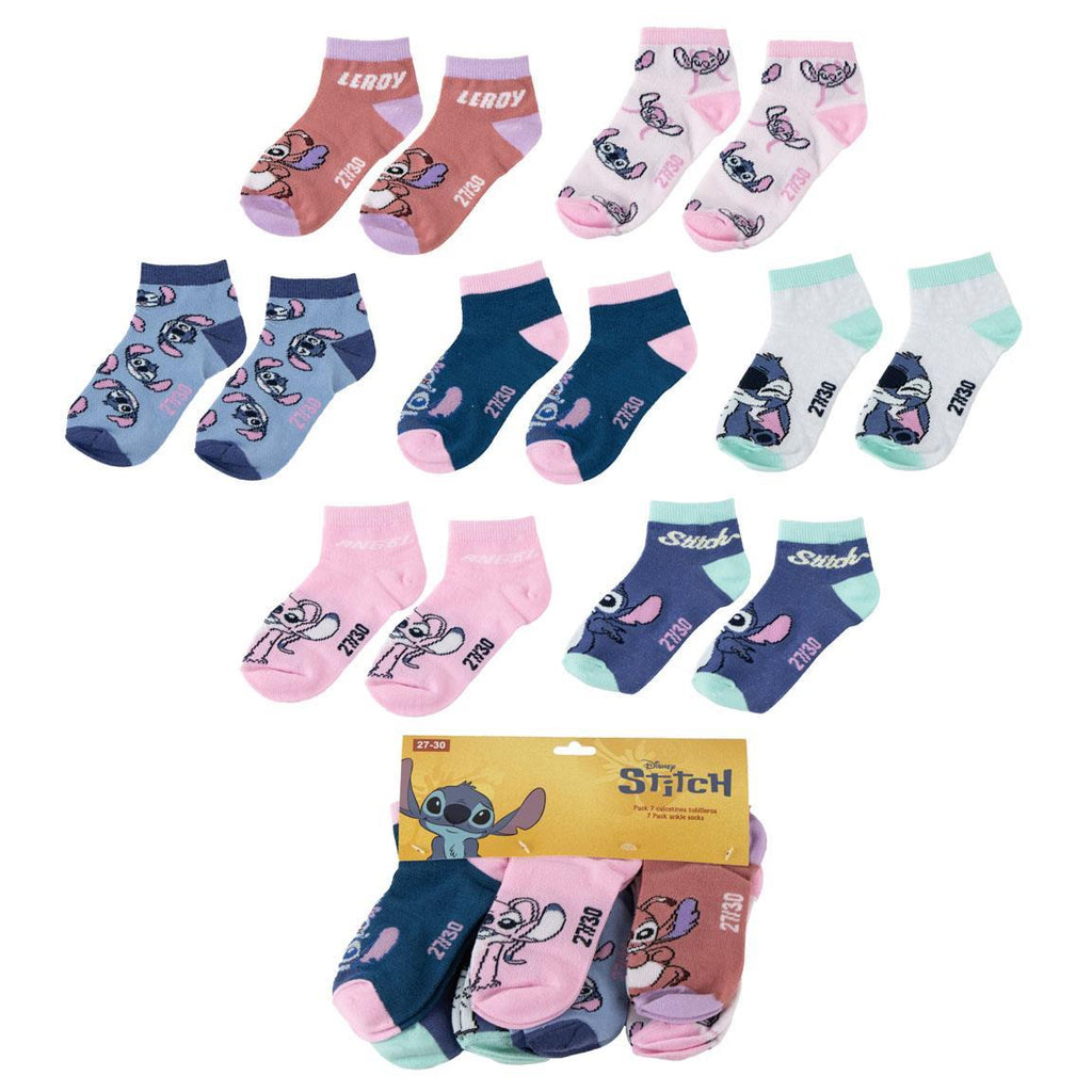 Pack calcetines tobillero stitch