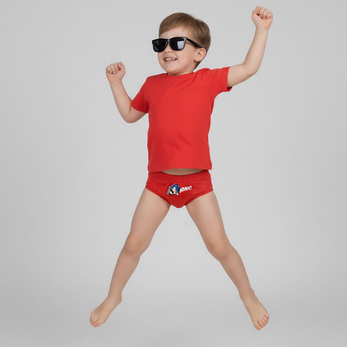 Pack calzoncillos single jersey 3 piezas sonic