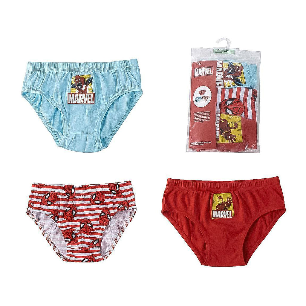 Pack calzoncillos single jersey 3 piezas marvel
