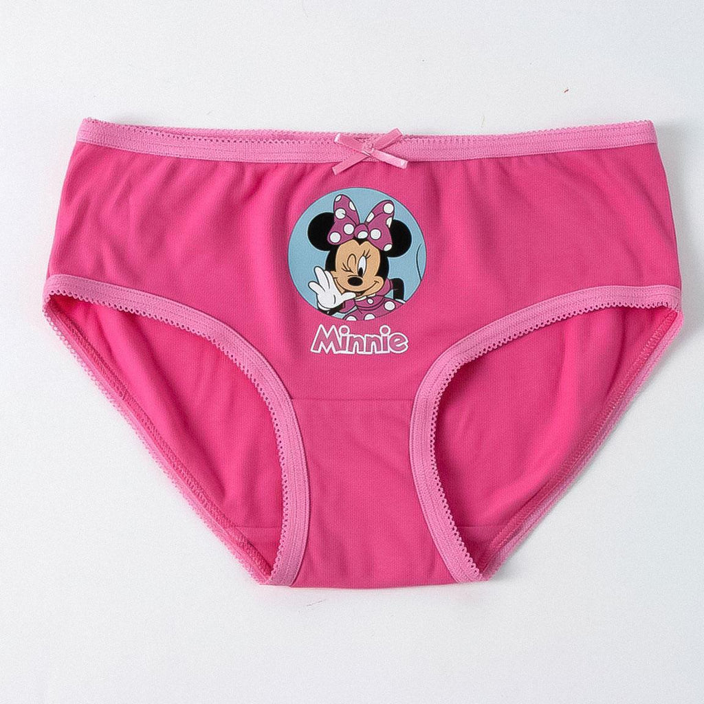 Pack braguitas single jersey 3 piezas minnie