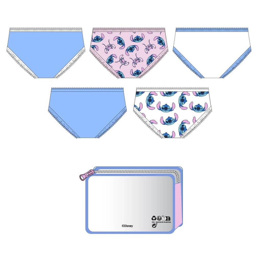 Pack braguitas single jersey neceser stitch