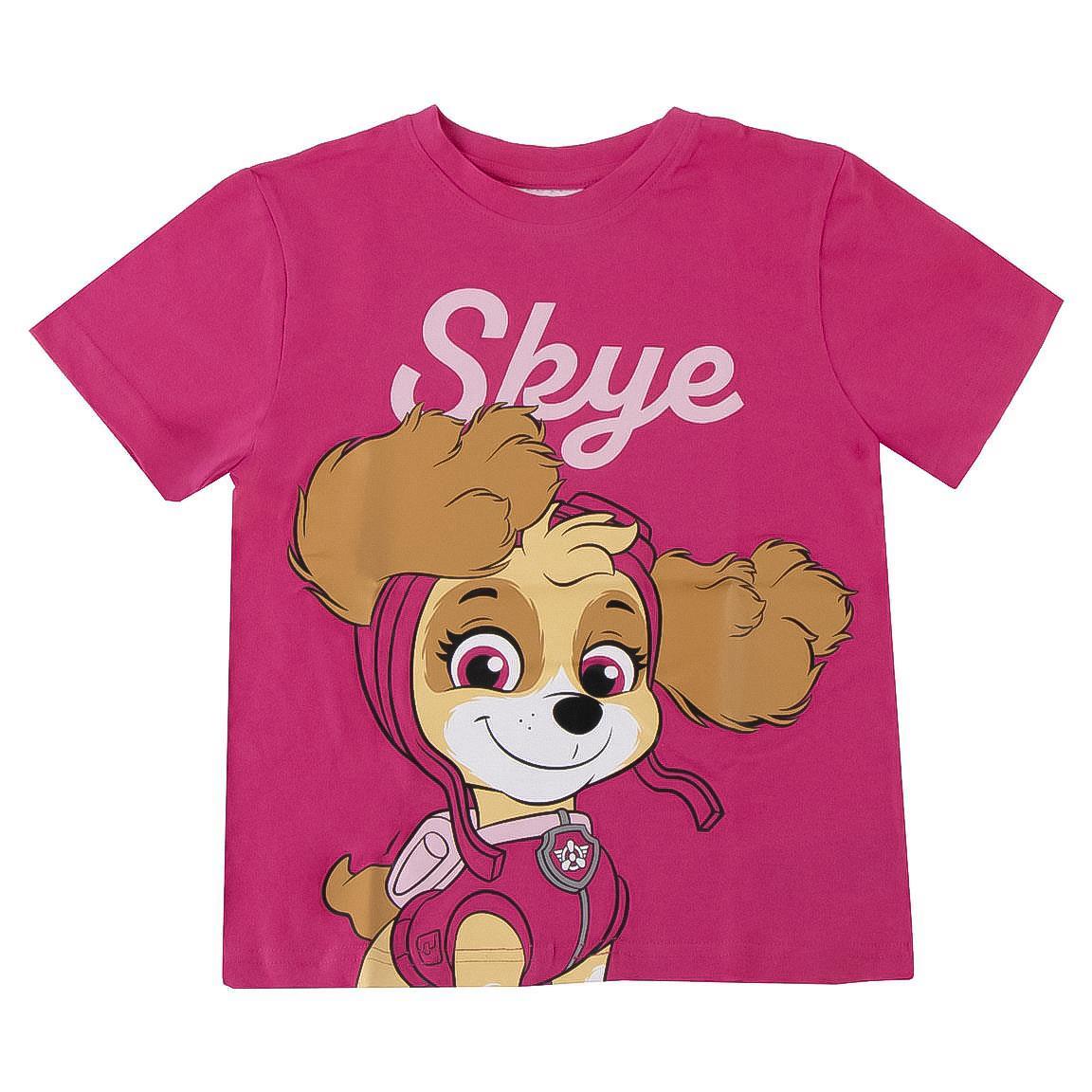 Camiseta corta single jersey paw patrol