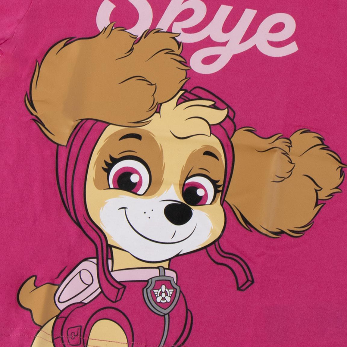 Camiseta corta single jersey paw patrol