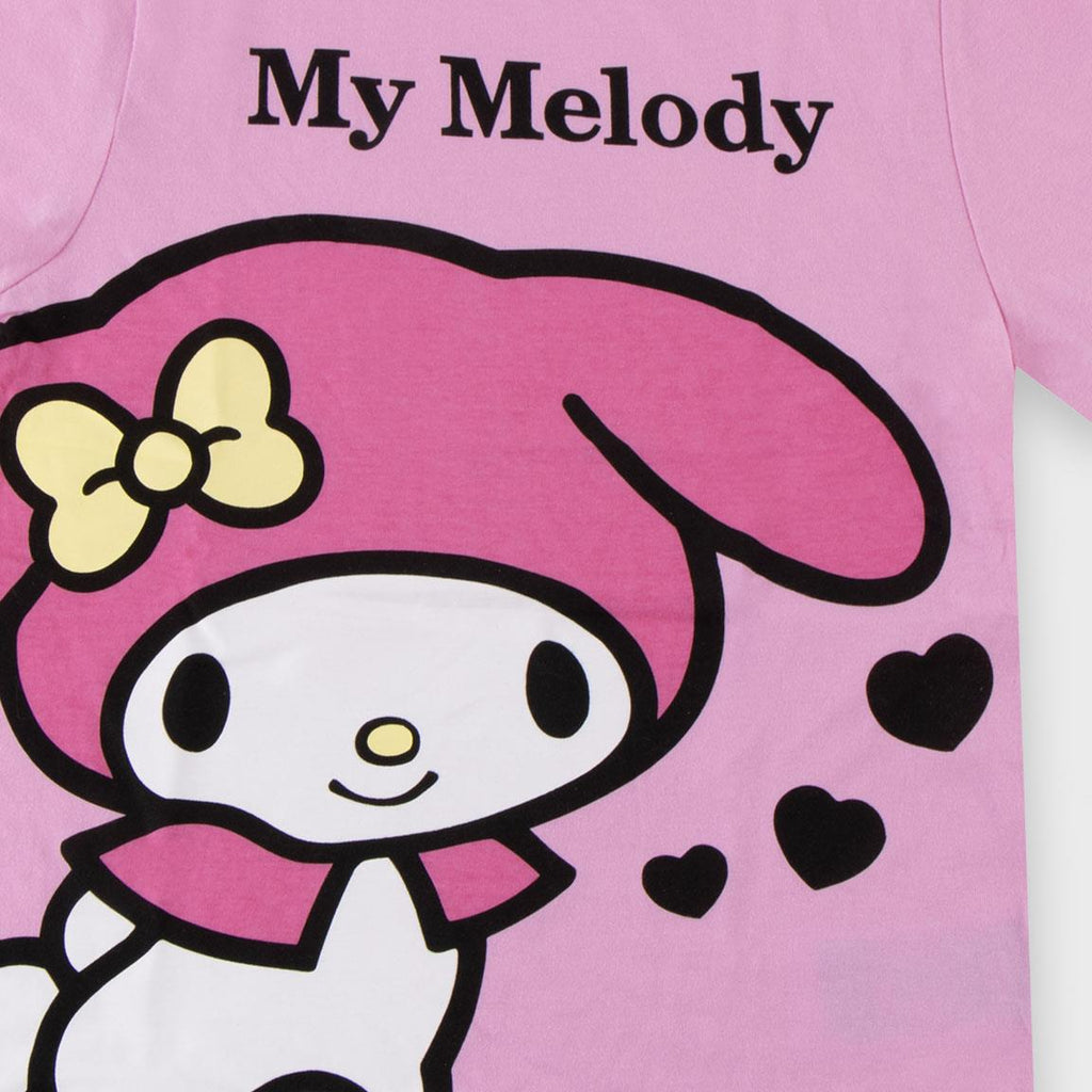 Camiseta corta single jersey hello kitty