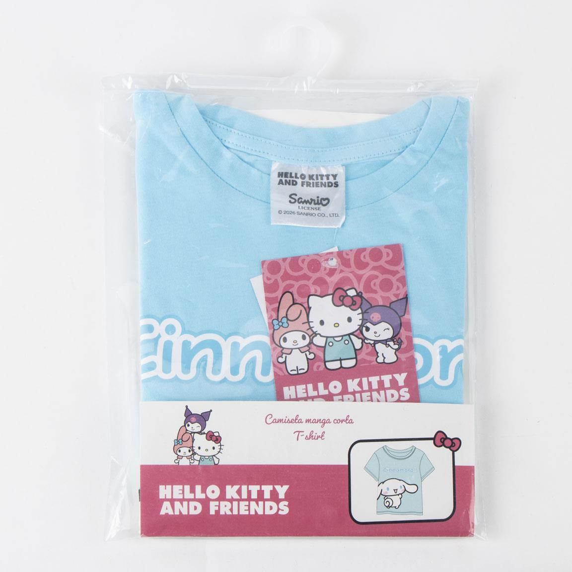 Camiseta corta single jersey hello kitty