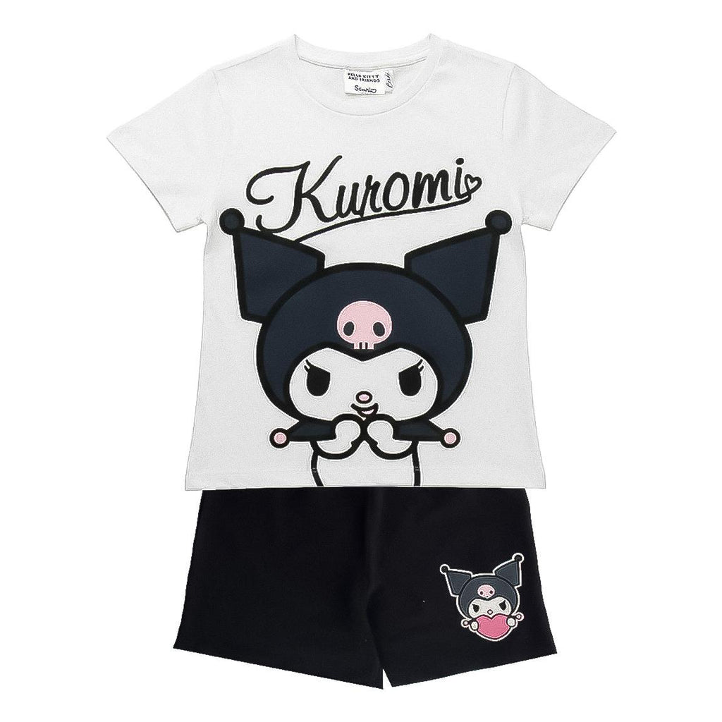 Conjunto 2 piezas french terry hello kitty kuromi
