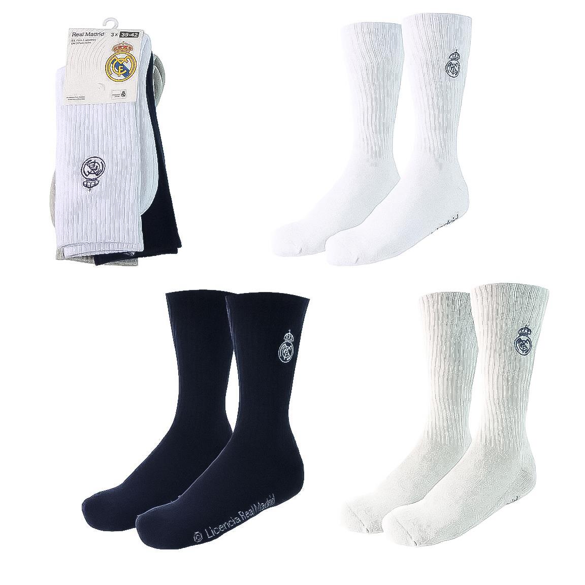 Pack calcetines pack x3 real madrid