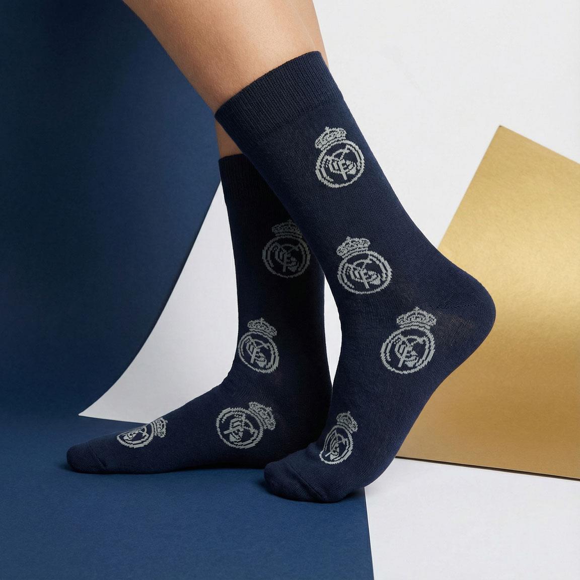 Calcetines adulto real madrid