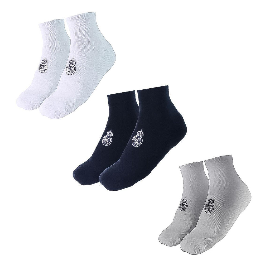 Pack calcetines 3 piezas real madrid