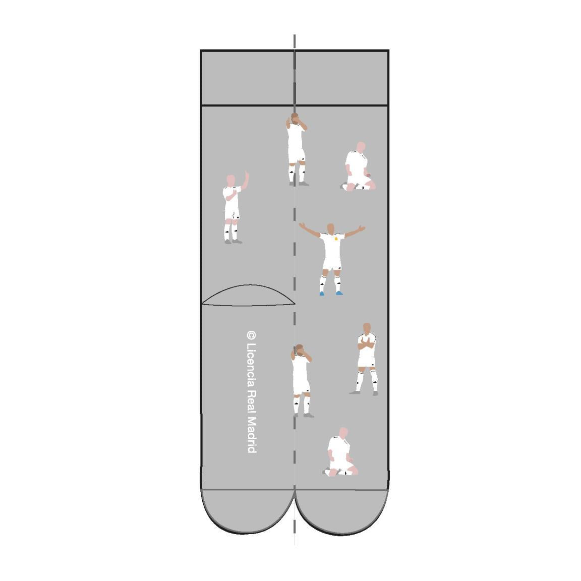 Pack calcetines adulto real madrid