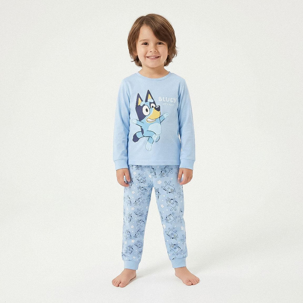 Pijama largo interlock bluey