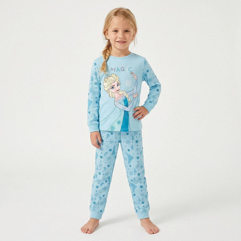 Pijama largo interlock frozen