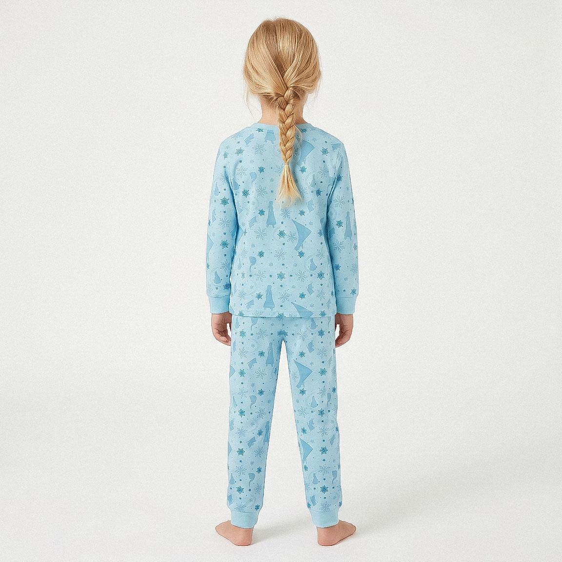 Pijama largo interlock frozen