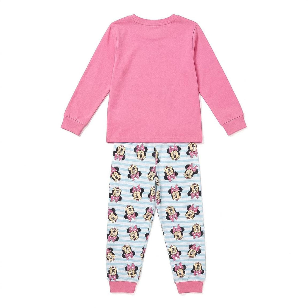 Pijama largo interlock minnie