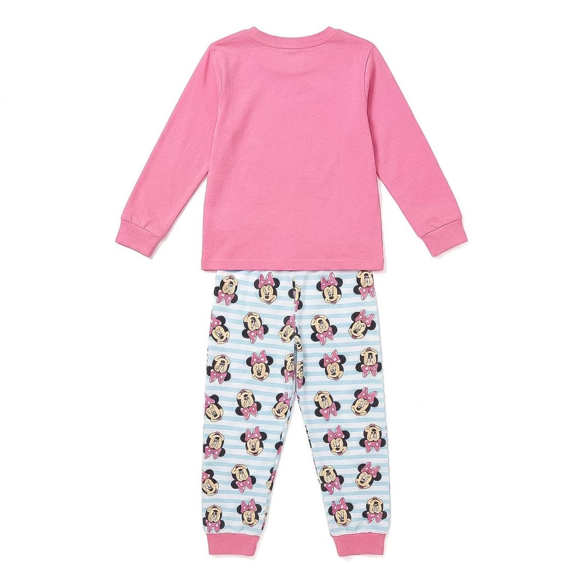 Pijama largo interlock minnie