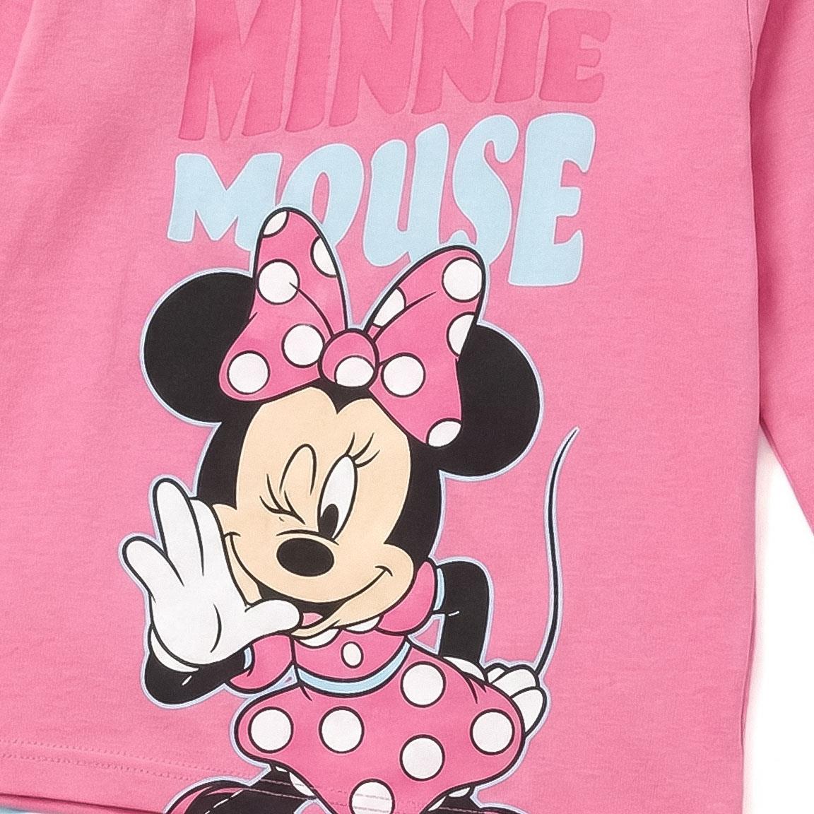 Pijama largo interlock minnie