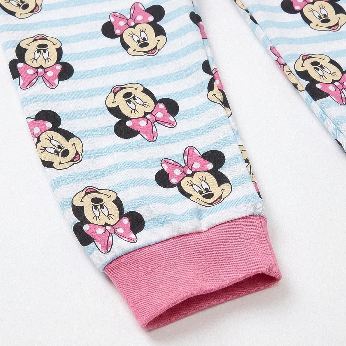 Pijama largo interlock minnie