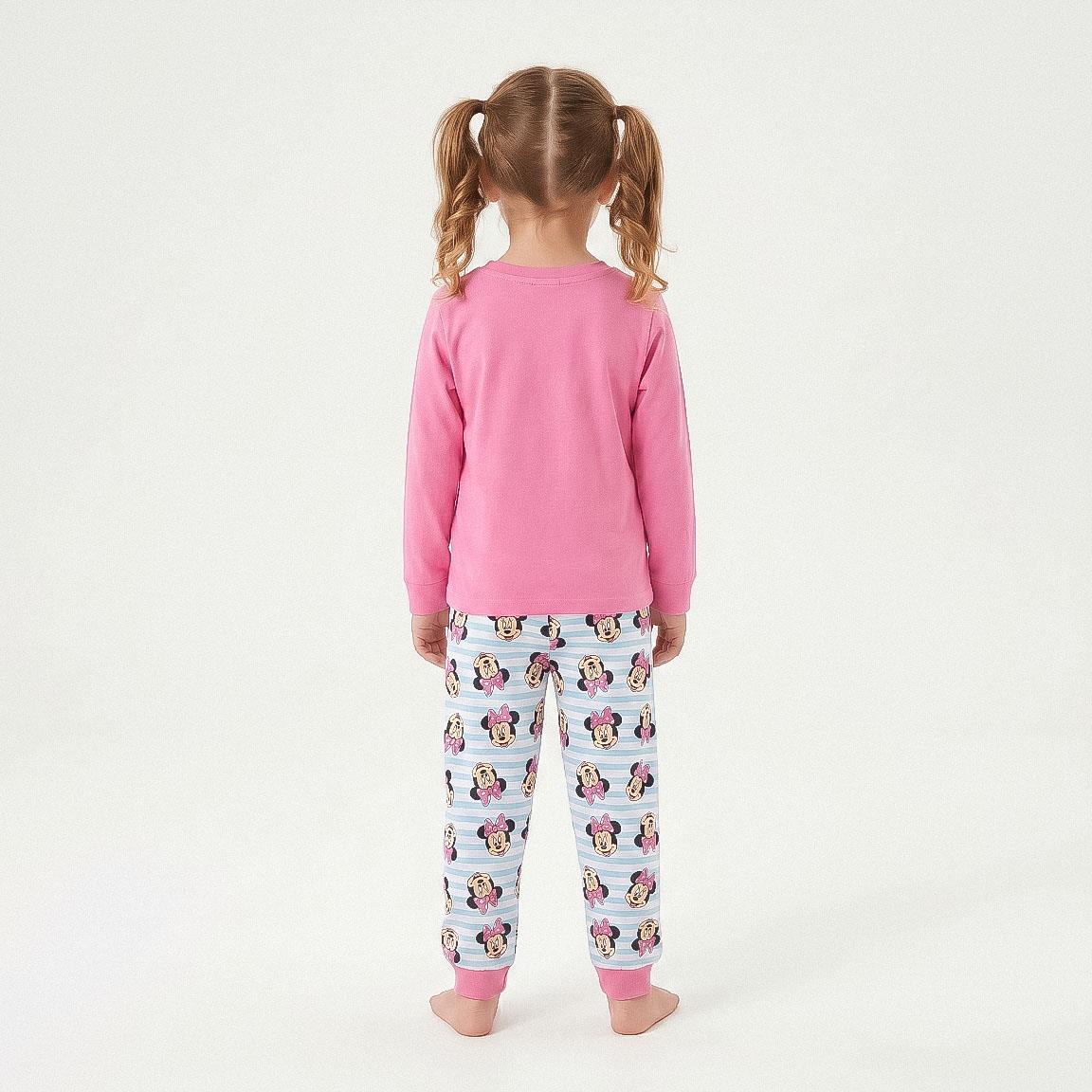 Pijama largo interlock minnie