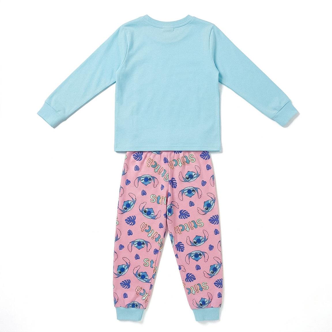 Pijama largo interlock stitch