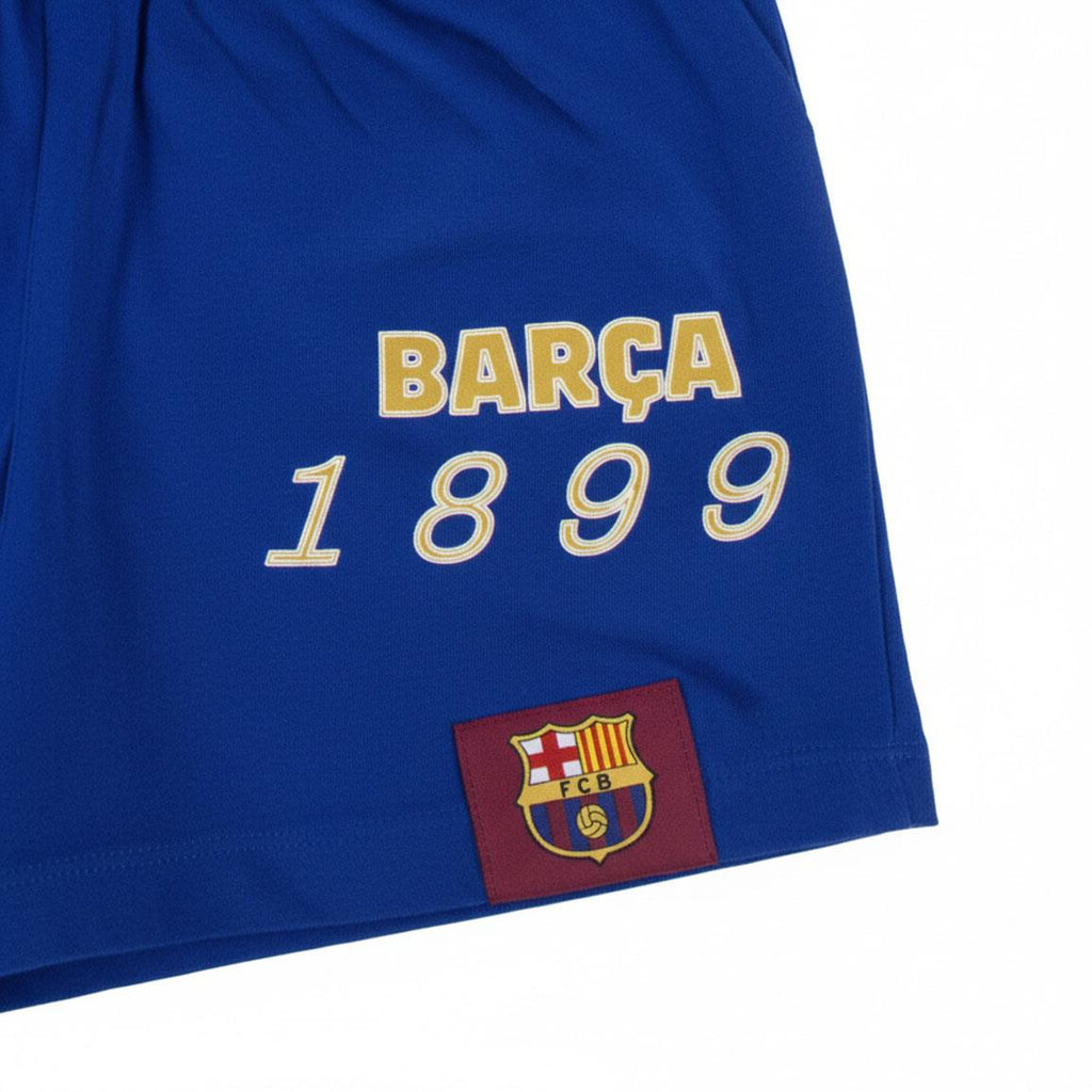 Pijama corto single jersey fc barcelona