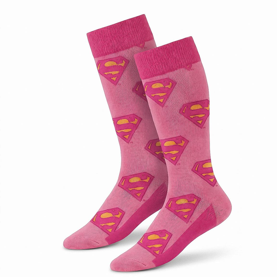 Pack calcetines 3 piezas superman supergirl