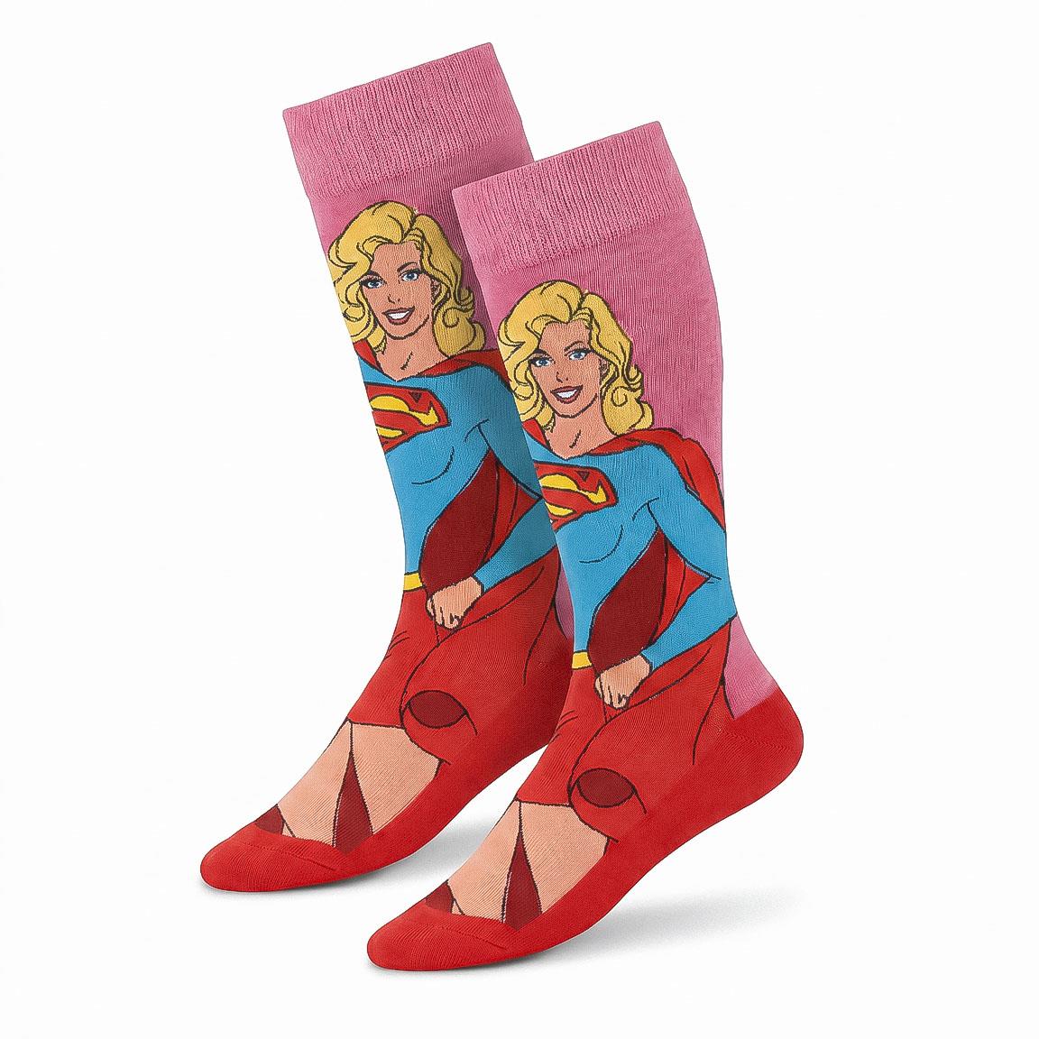Pack calcetines 3 piezas superman supergirl