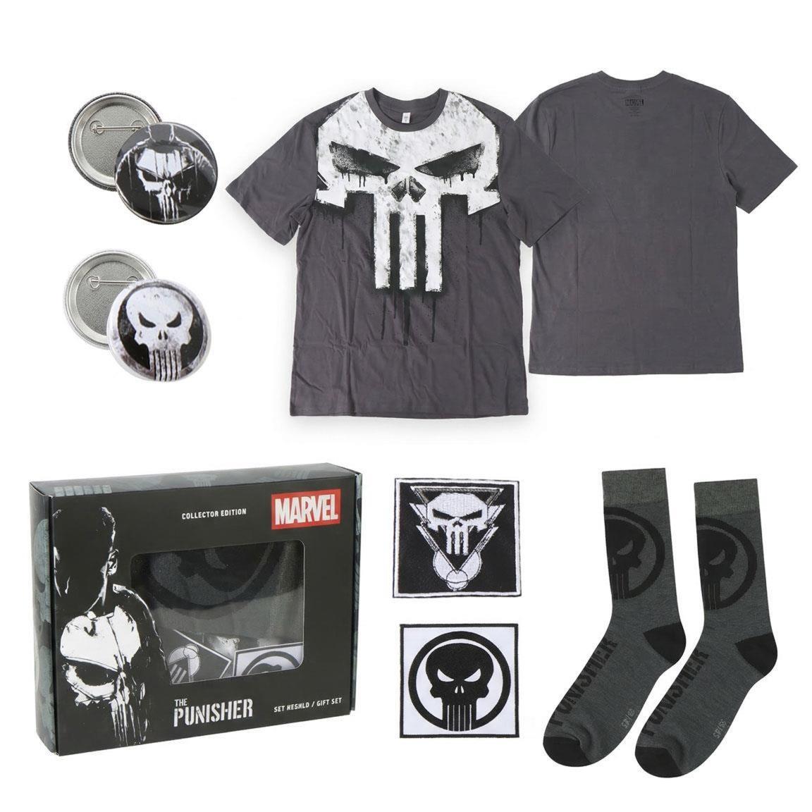 Camiseta corta single jersey set punisher