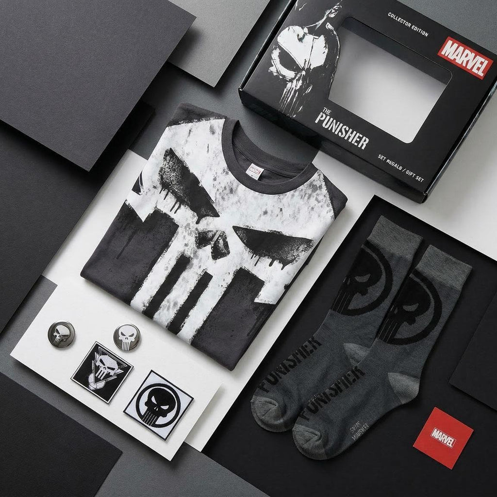 Camiseta corta single jersey set punisher