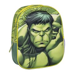 Mochila Infantil 3D Avengers Hulk